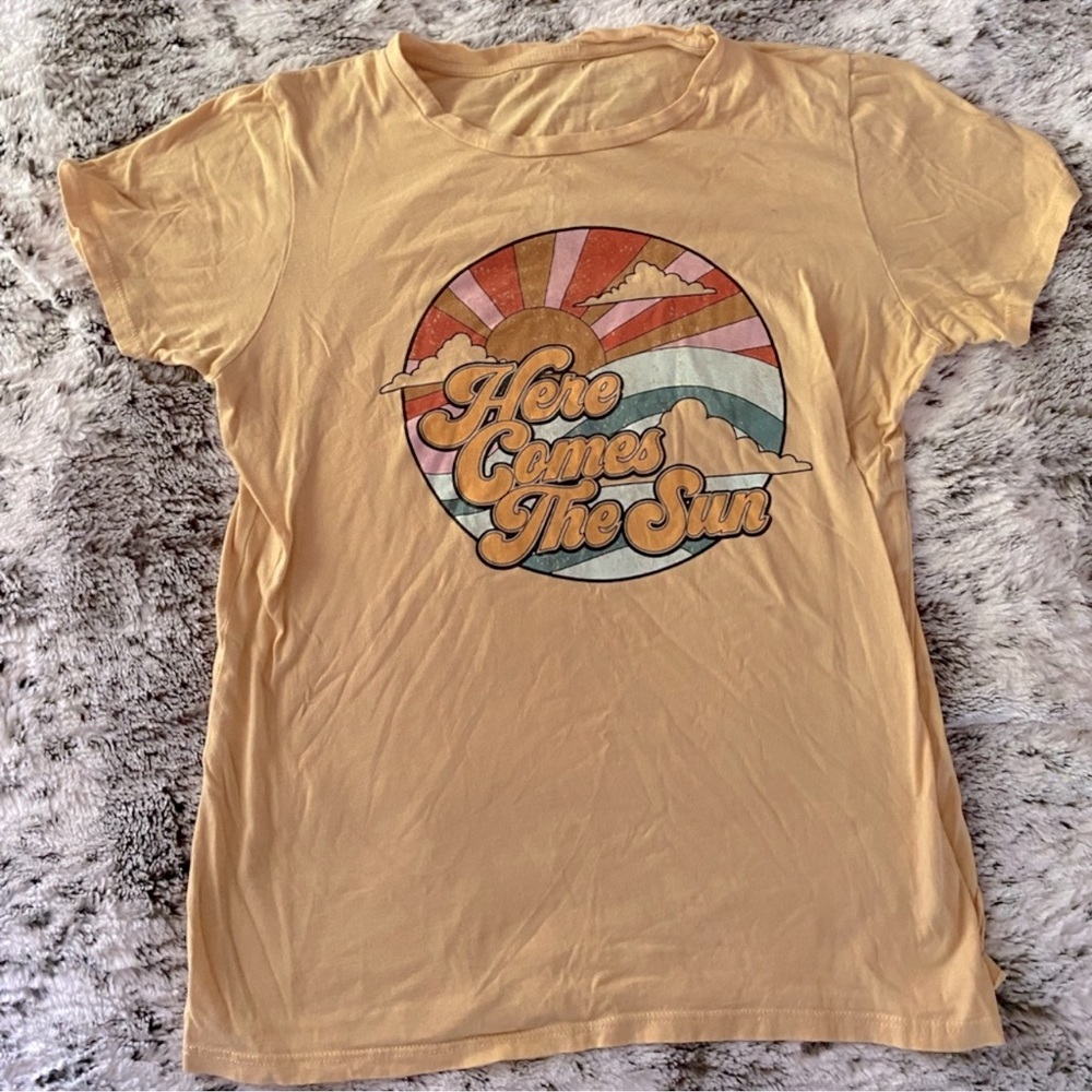 T-shirt, Heres Comes the Sun, XL